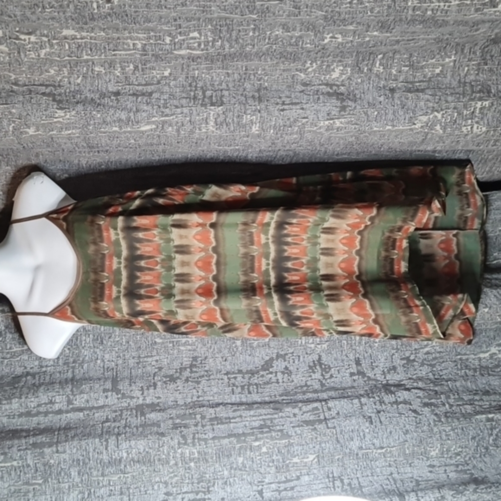 Forever 21, Sleeveless Flowy Boho Aztec Dress, Size S NWOT.
